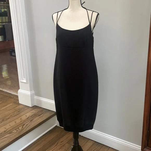 amandla stenberg black dress Alberta Ferretti Wool Blend Dress Women – Luosophy main image 1